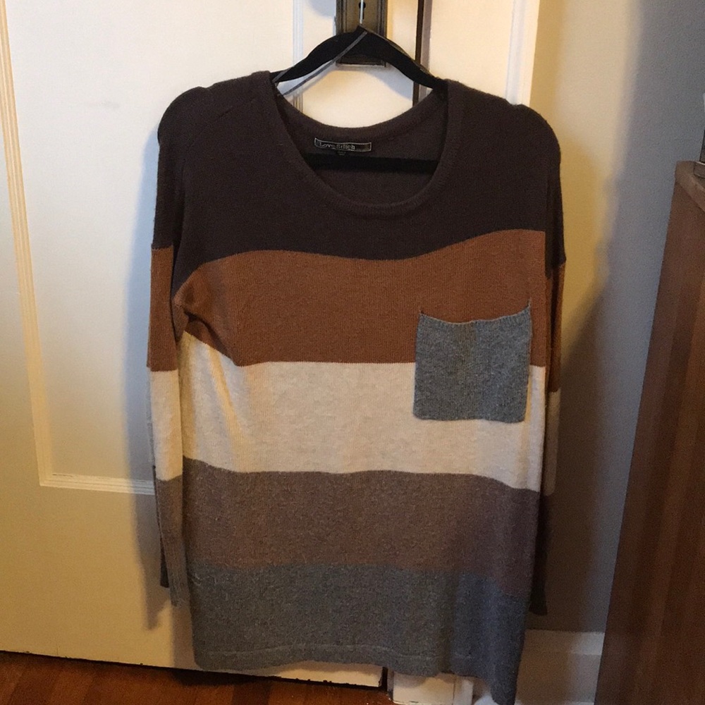 LOVESTITCH soft, block sweater 10% off!